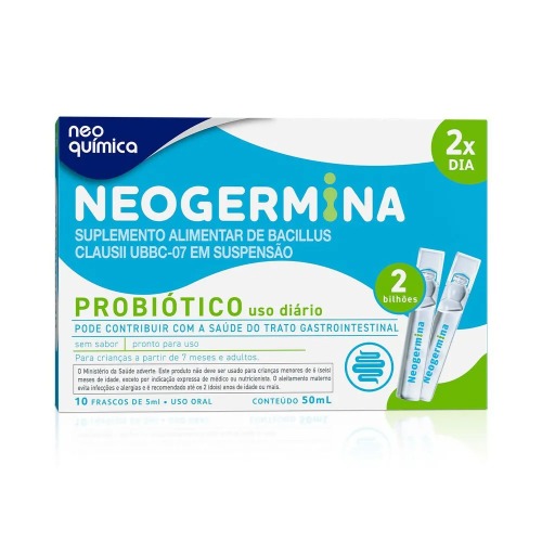 Neogermina 2Bi 10 Flaconetes 5Ml