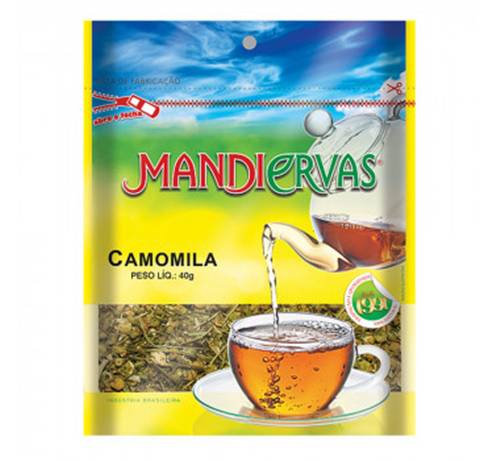 Mandiervas Chá Premium Camomila 20g