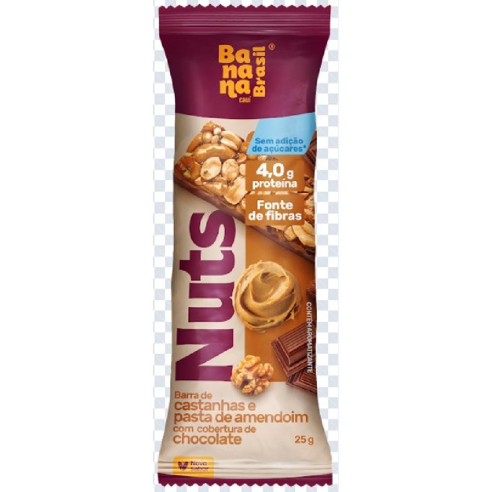 Barra de Cereal Nuts 25g com Amendoim