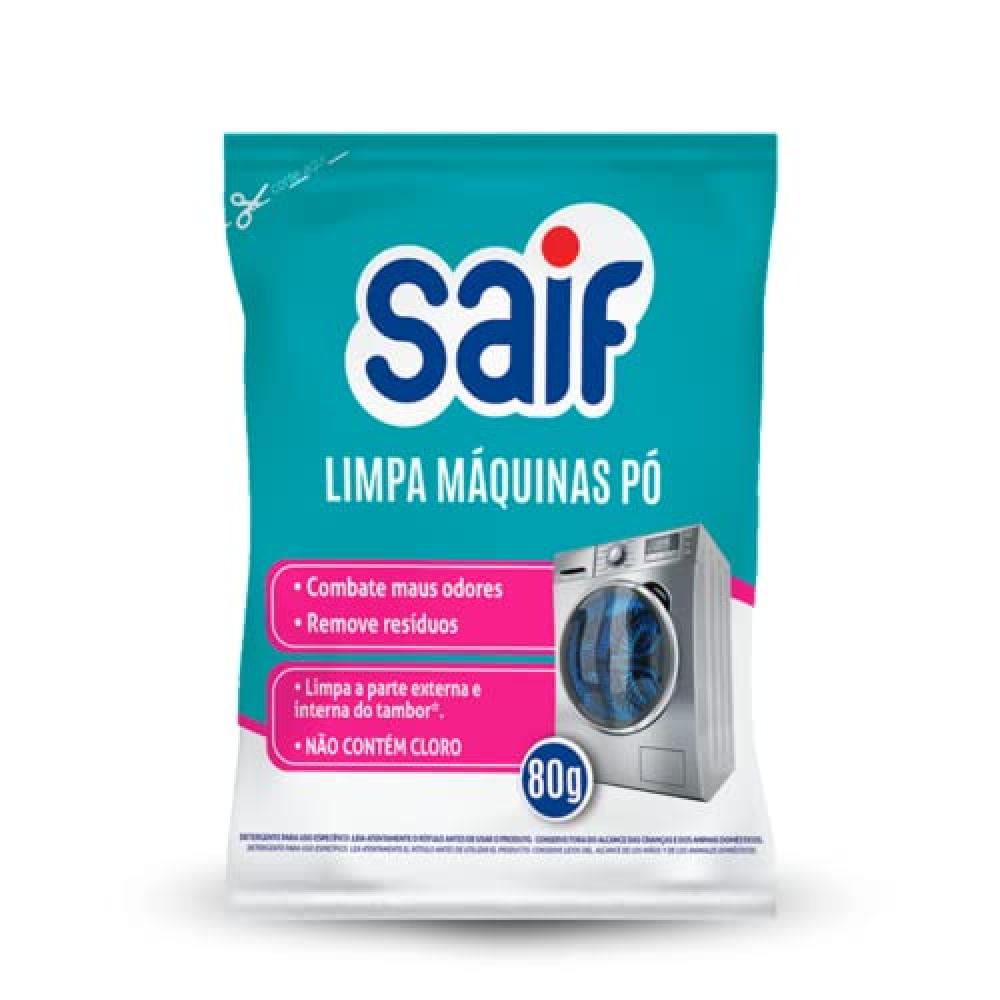 Limpa Maquina De Lavar Em Pó Saif 80G