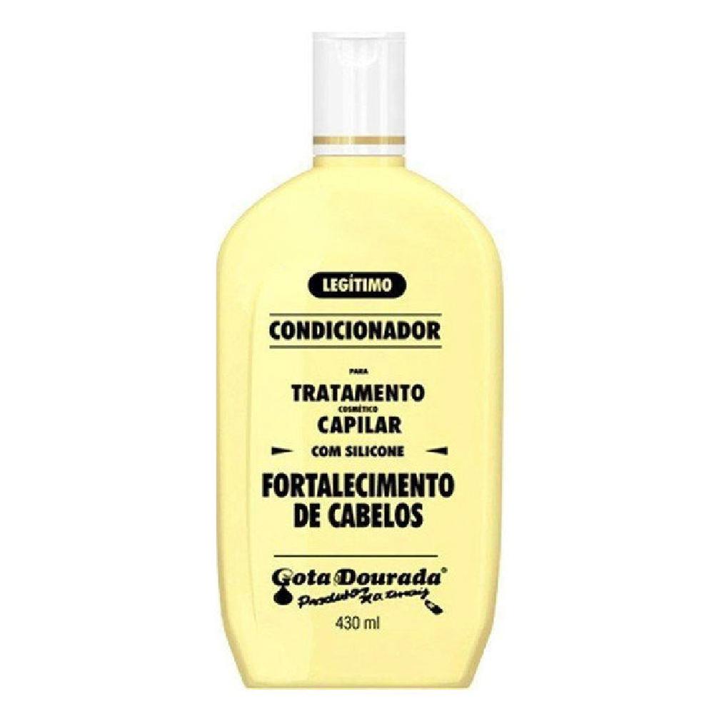 Condicionador Gota Dourada Fortalecimento De Cabelos Antiquedas 430ml