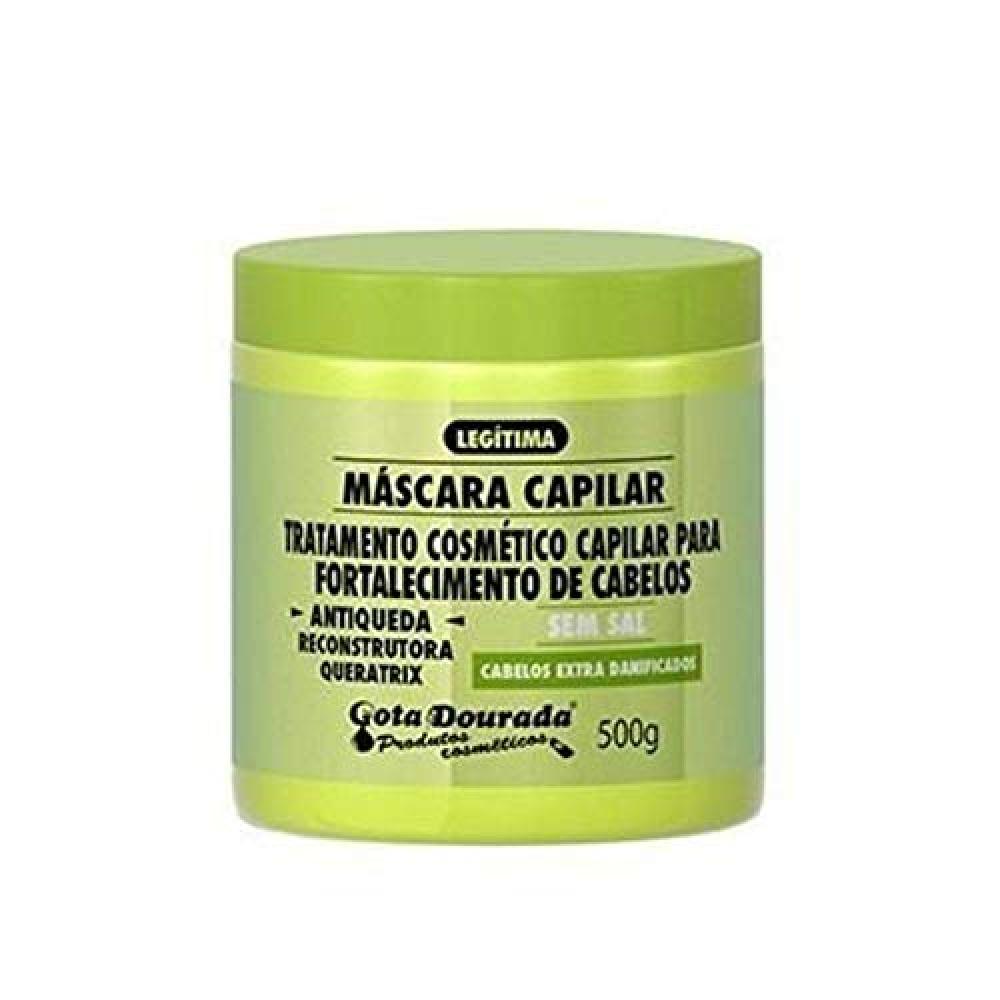 Máscara Capilar Gota Dourada 500G Antiqueda