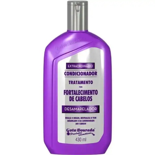 Condicionador Gota Dourada 300Ml Desamarelador