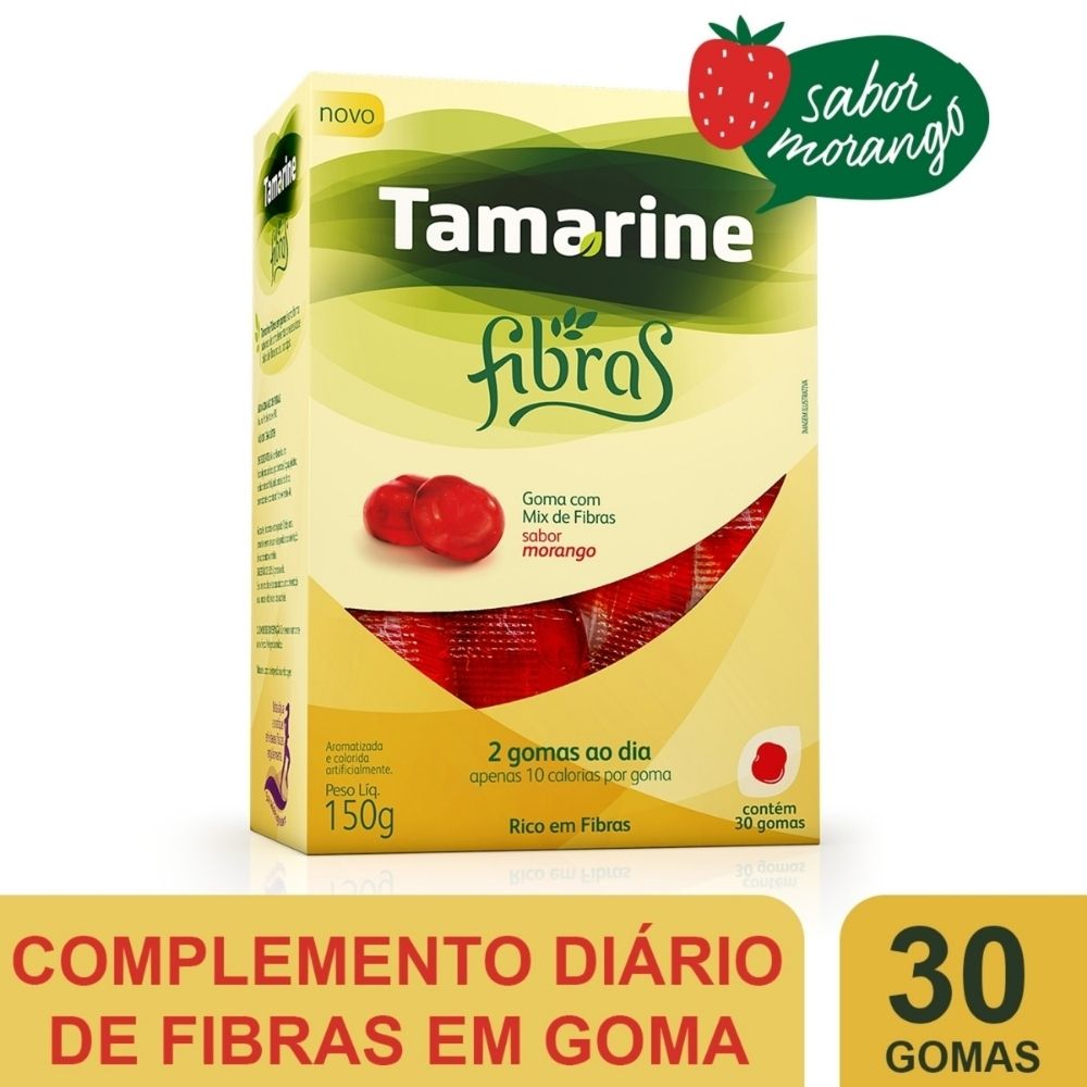 Tamarine Fibras 150g com 30 Gomas