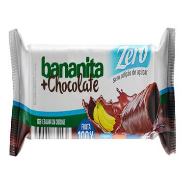 Bananinha Cremosa com Chocolate Zero DuPrata 25g
