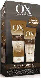 Ofertas de Shampoo OX Nutrição Intensa 400mL