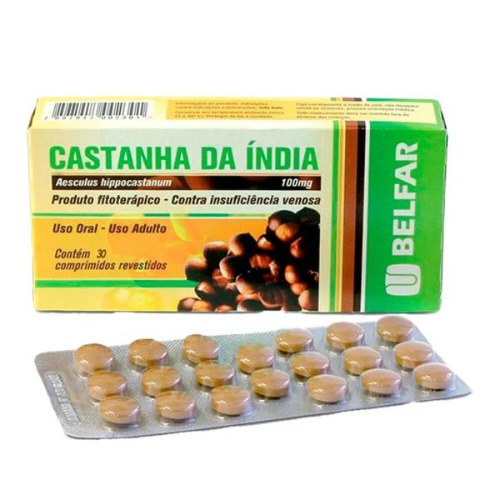 Castanha Da India 30Cp Belfar