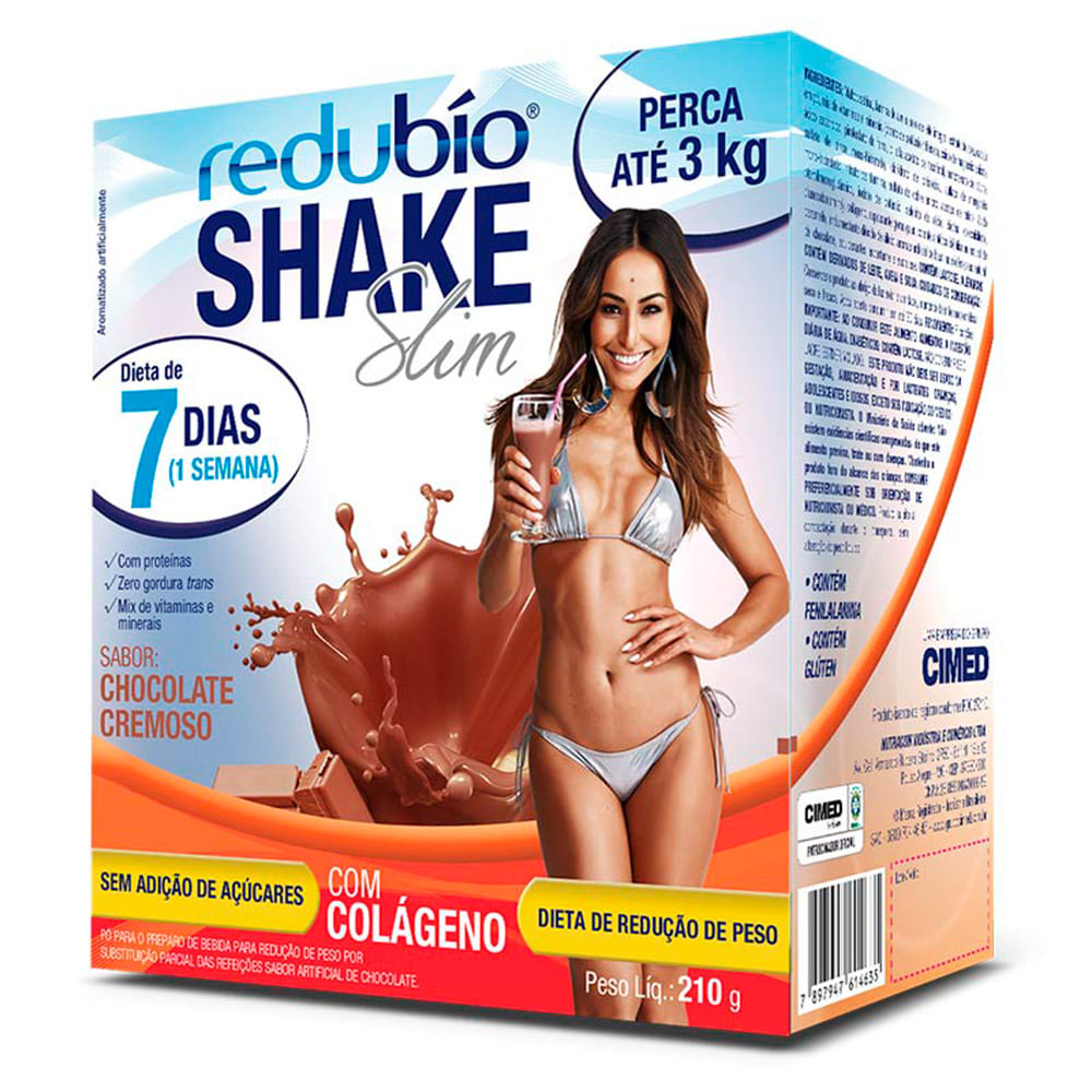 Redubío Shake Slim Chocolate 210g
