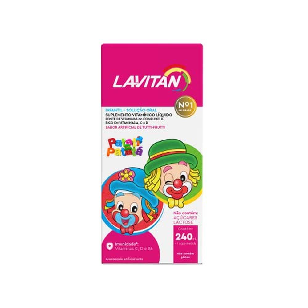 Lavitan Kids 240ml Tutti-Frutti