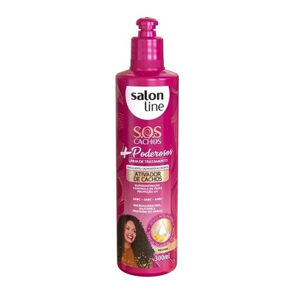Ativador Cachos Salon Line 300Ml Sos Cachos Super Oleos