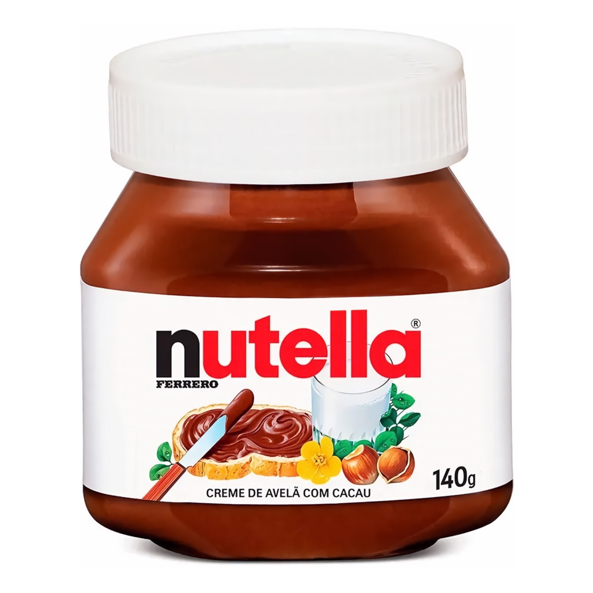 Creme de Avelã Nutella 140g com Cacau