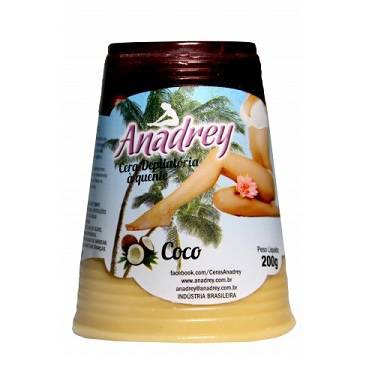 Cera Depilatória Anadrey 200g Cocolate