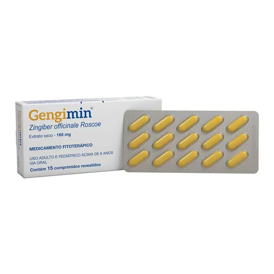 Gengimin 160mg com 15 Comprimidos 