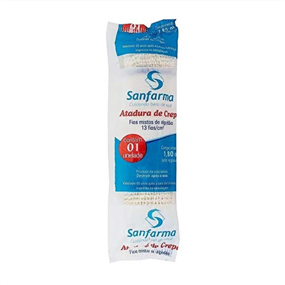 Atadura Sanfarma Crepe 20Cm