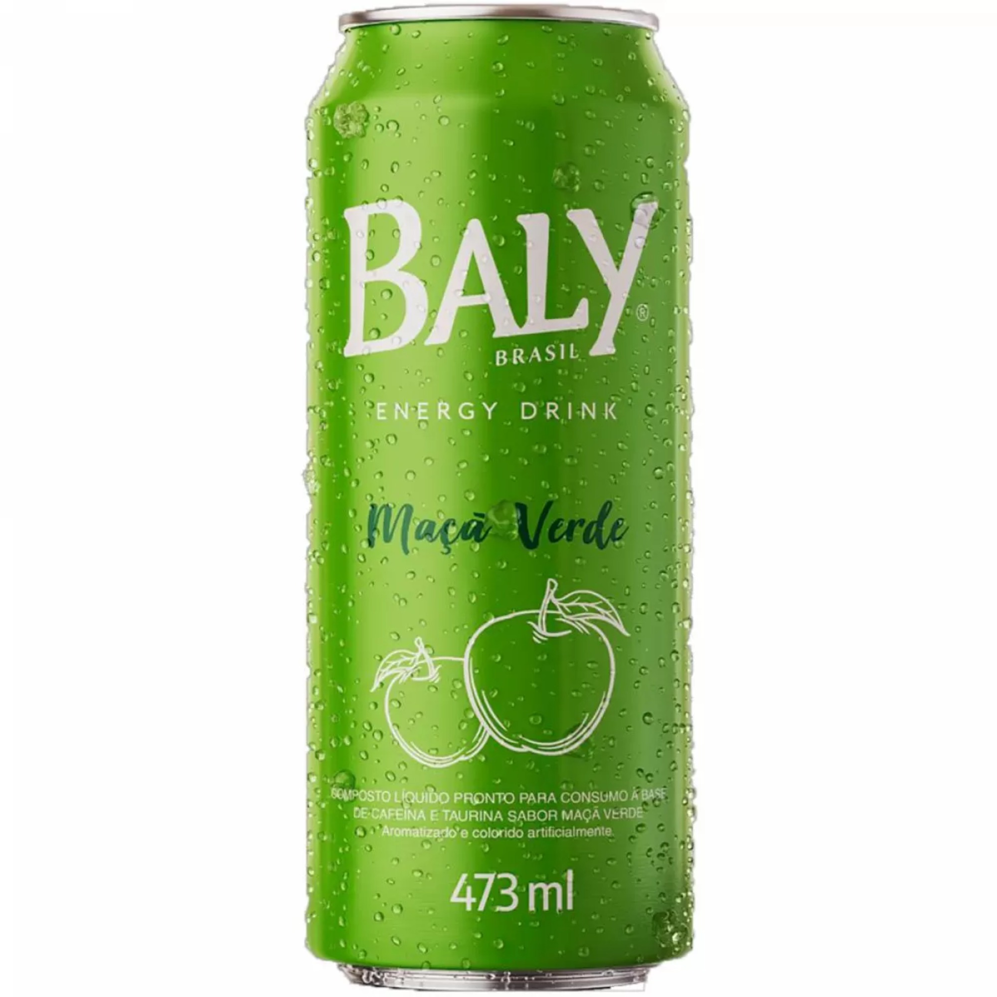 Energético Baly 473Ml Maçã Verde