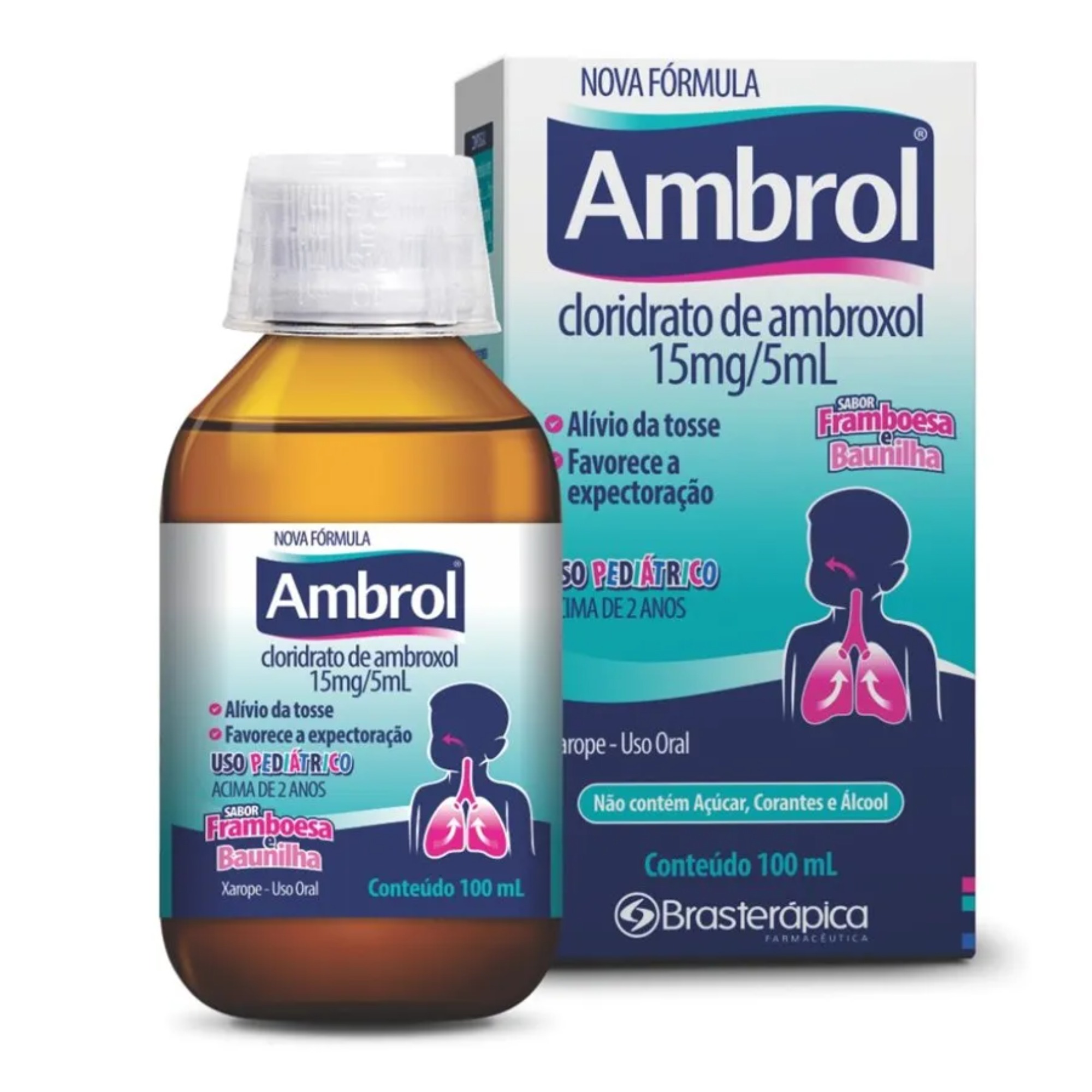 Ambrol Pediátrico 3mg/ml 100ml Brasterápica