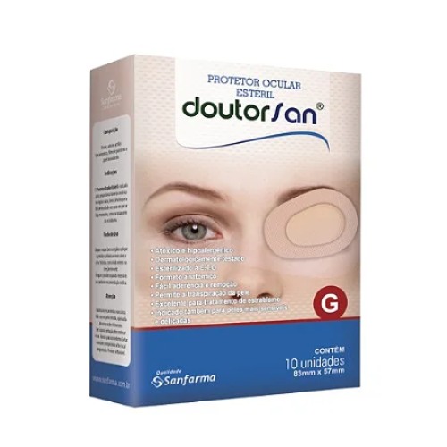 Protetor Ocular Doutorsan 10Un G 