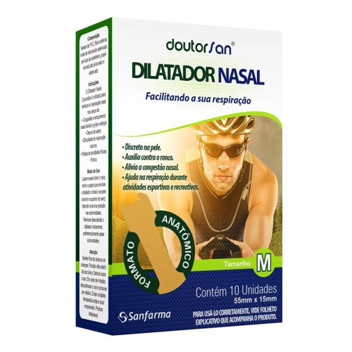 Dilatador Nasal Doctorsan M Com 10 Unidades