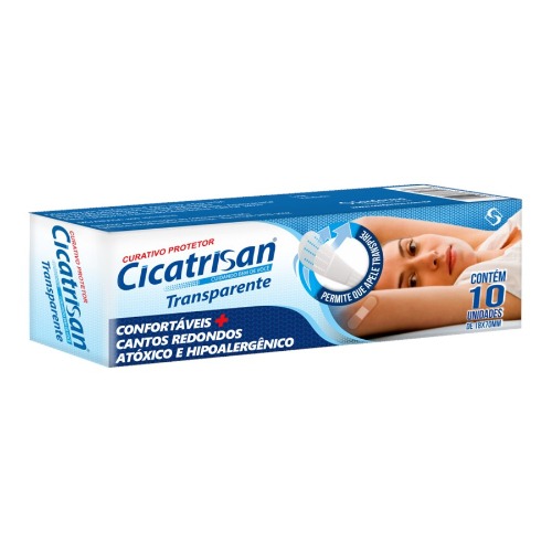 Curativos Cicatrisan Com 10 Unidades