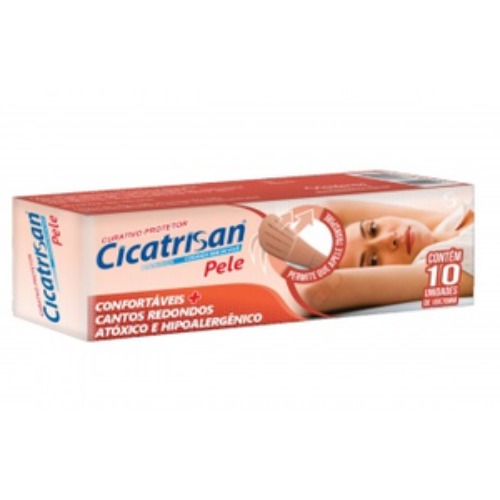 Curativos Cicatrisan Com 10 Unidades Pele