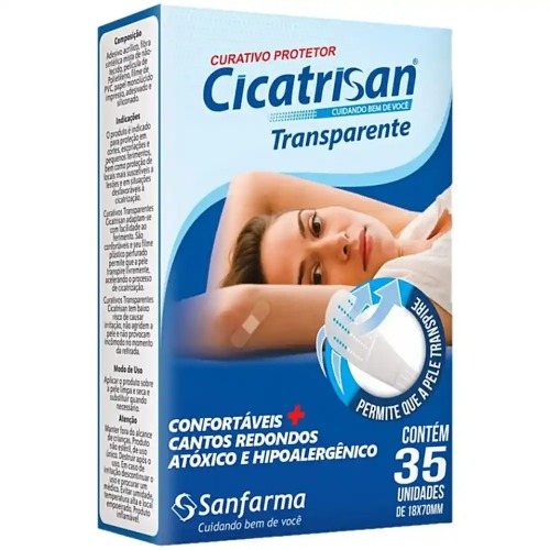 Curativos Cicatrisan Com 35 Unidades