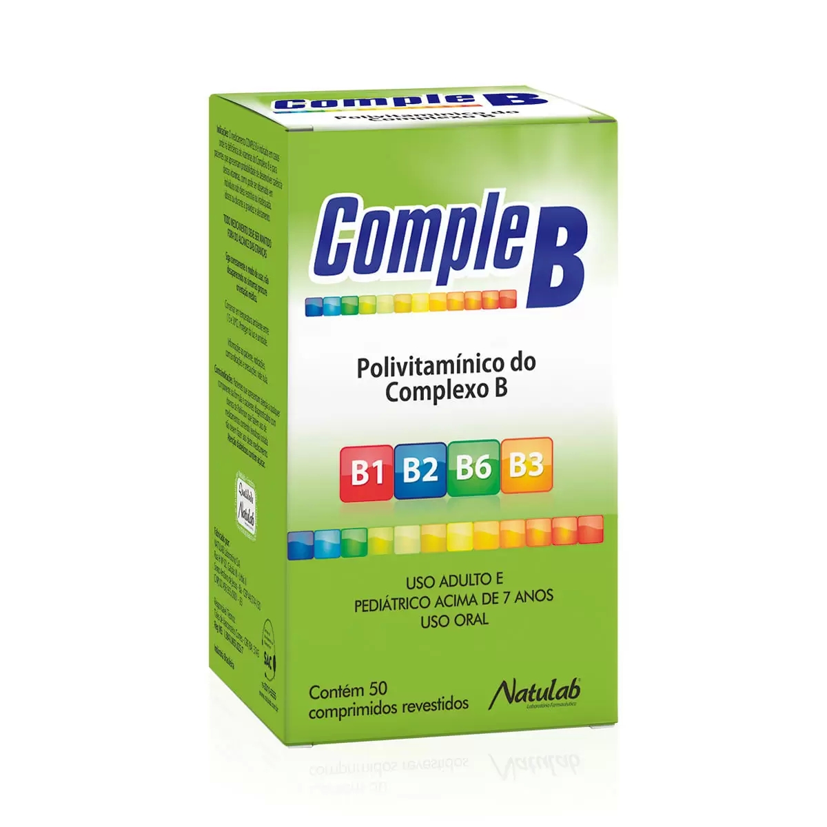 Complexo B 50 Comprimidos