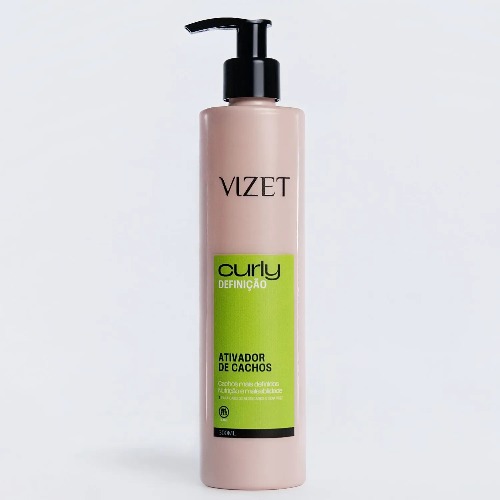 Ativador De Cachos Vizet Expertise Curly 300Ml 
