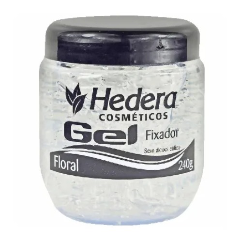 Gel para Cabelos Fixação Forte Hedera 240g Floral