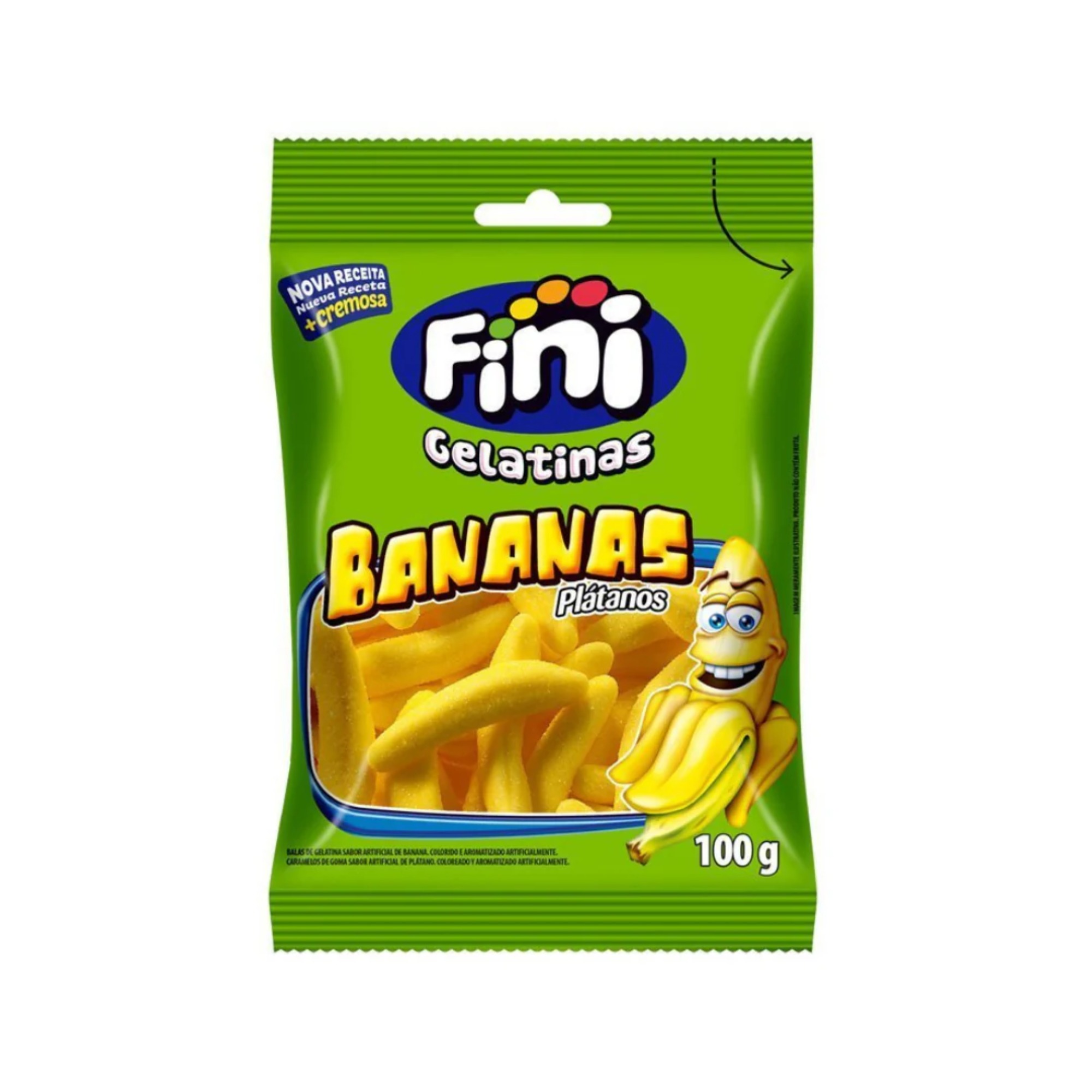 Bala Fini Bananas 90g