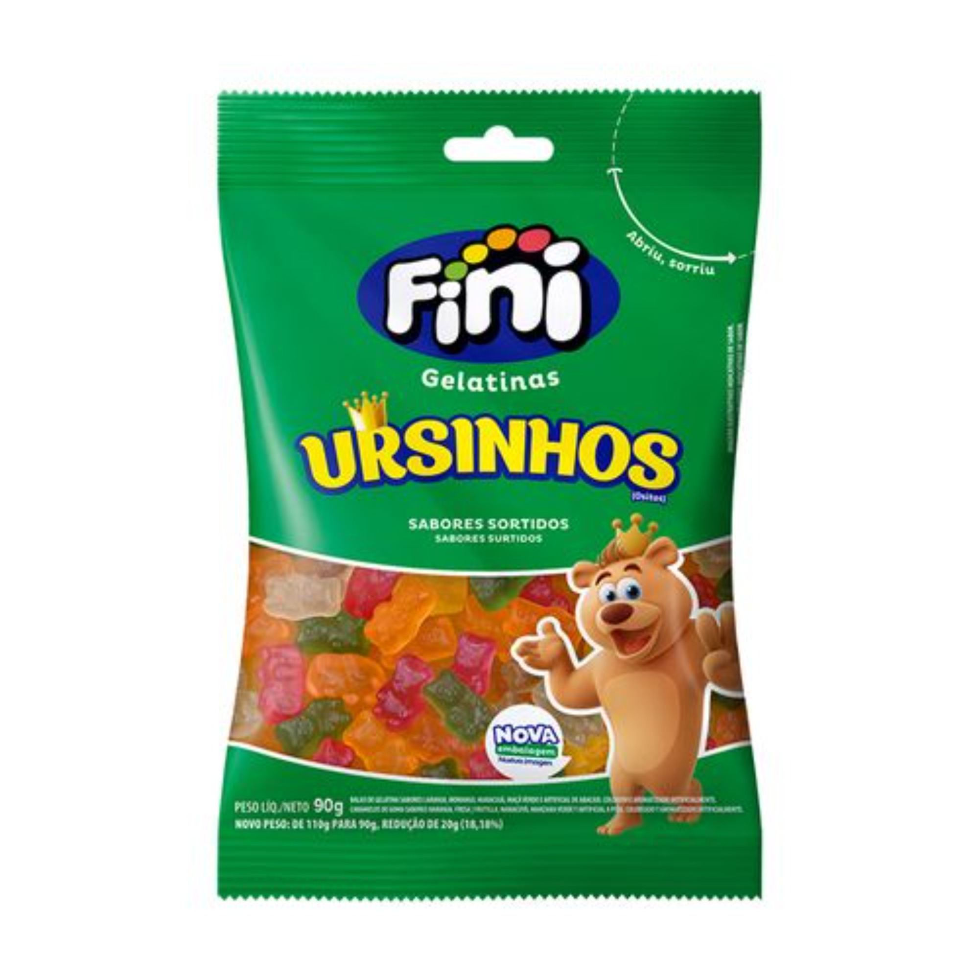 Bala Fini Ursinhos 90g