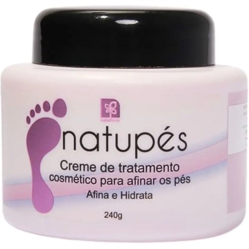 Creme De Tratamento Para Pes Natupes 240G Para Afinar
