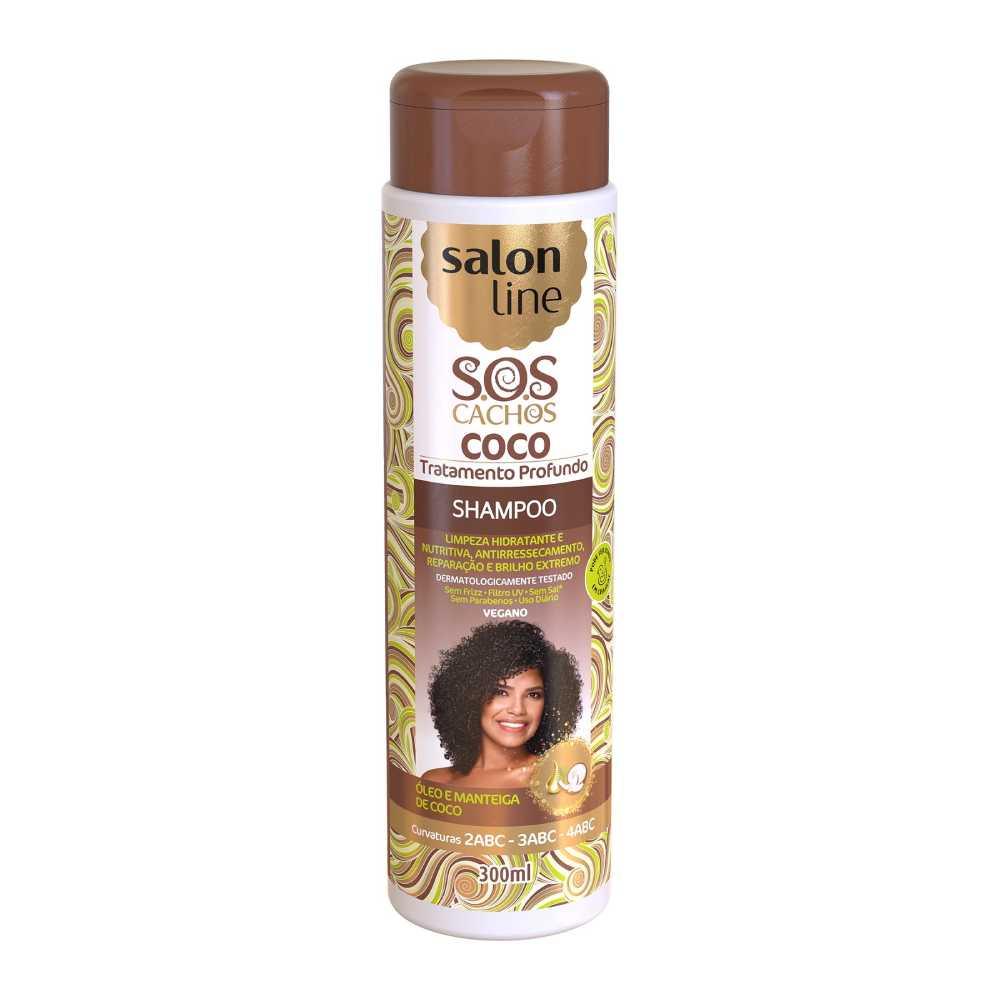 Shampoo Salon Line 300ml SOS Cachos Coco