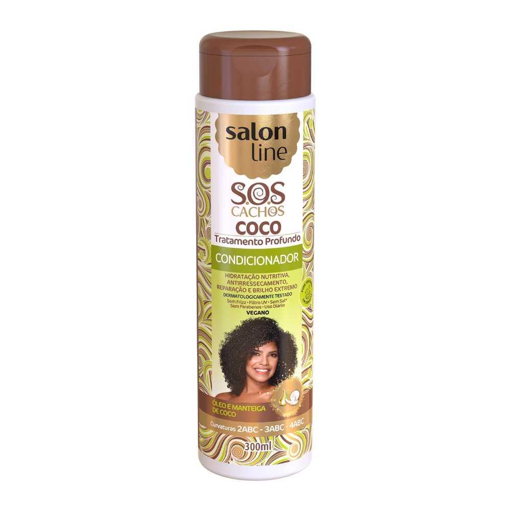 Condicionador Salon Line 300ml SOS Cachos Coco