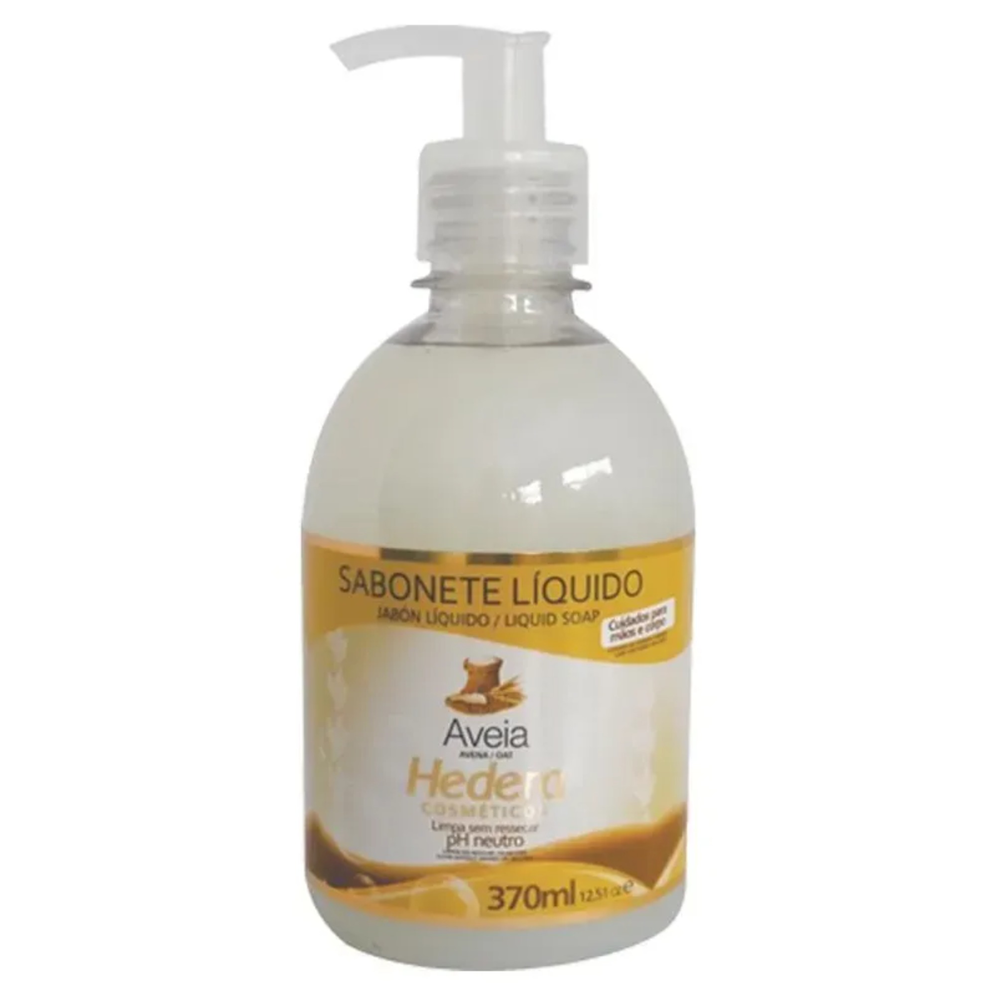 Sabonete Liquido Hedera 370ml Aveia