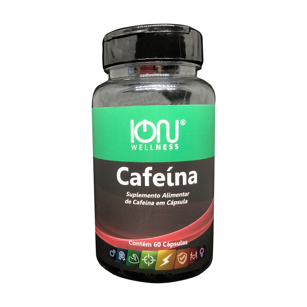 Cafeína ION Wellness 420mg 60 Cápsulas