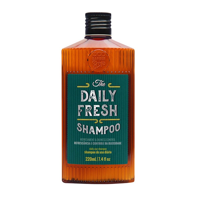 Shampoo QOD The Daily Fresh Para Cabelos Oleosos 220ml