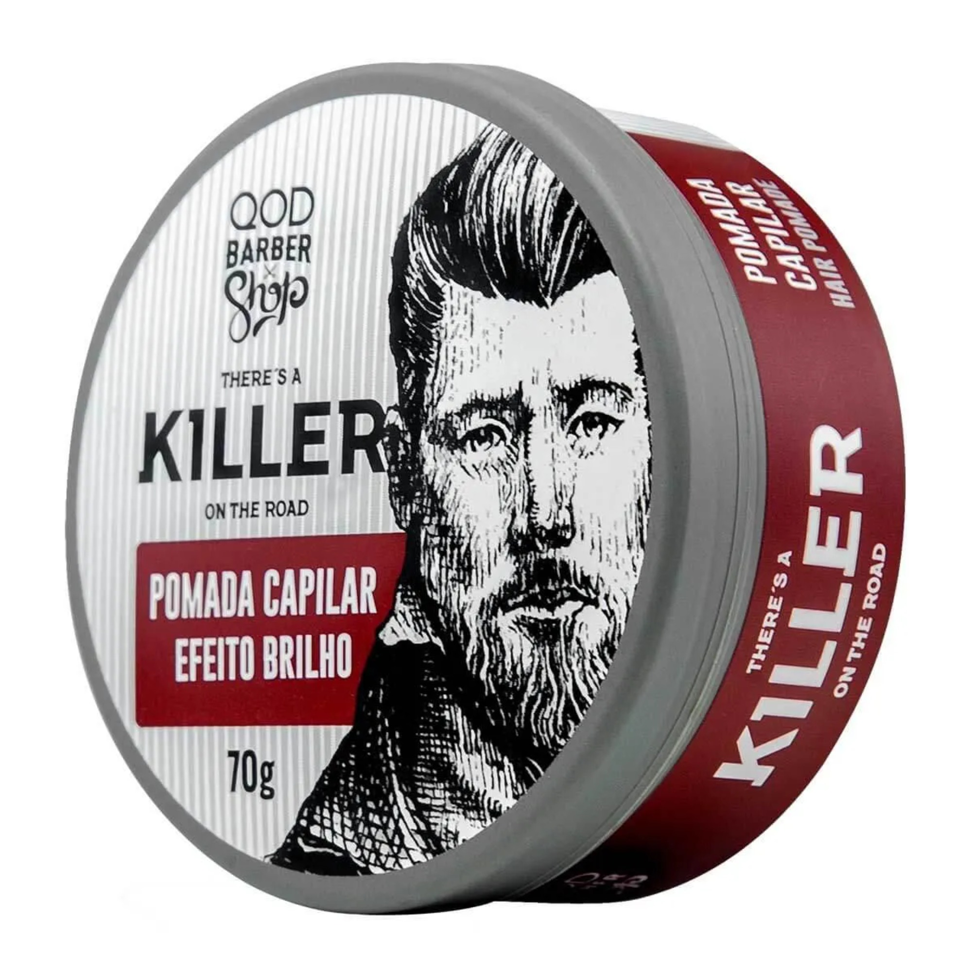 Pomada Capilar QOD 70g Killer Efeito Brilho