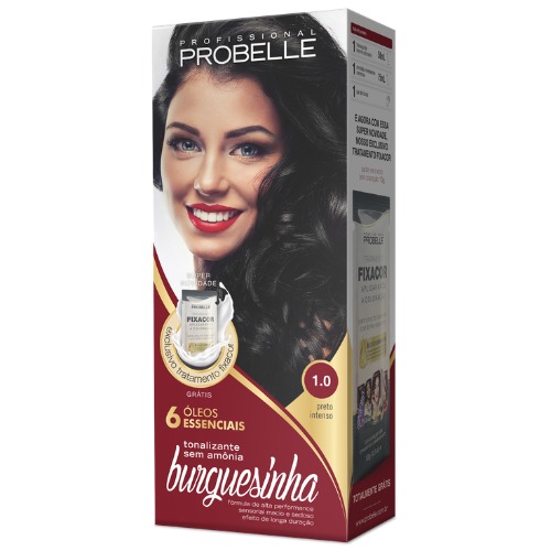Tonalizante Burguesinha 1.0 Preto Intenso