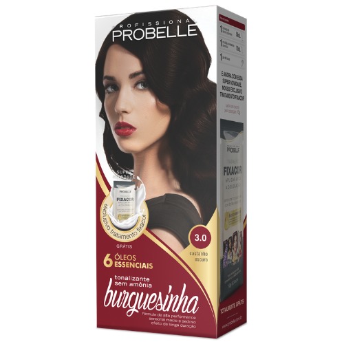 Tonalizante Burguesinha 3.0 Castanho Escuro