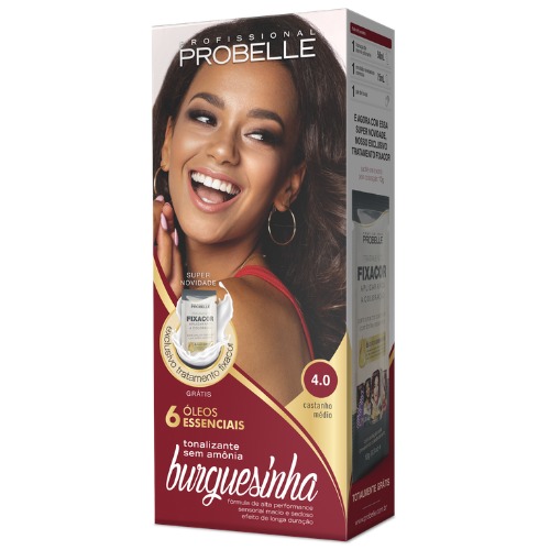 Tonalizante Burguesinha 4.0 Castanho Medio
