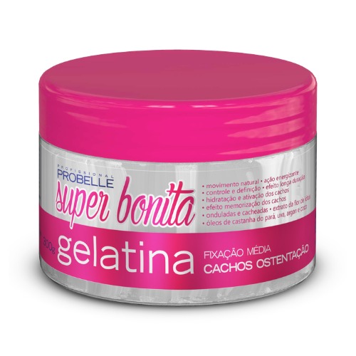 Gelatina Capilar Probelle 300G Cachos Ostentação