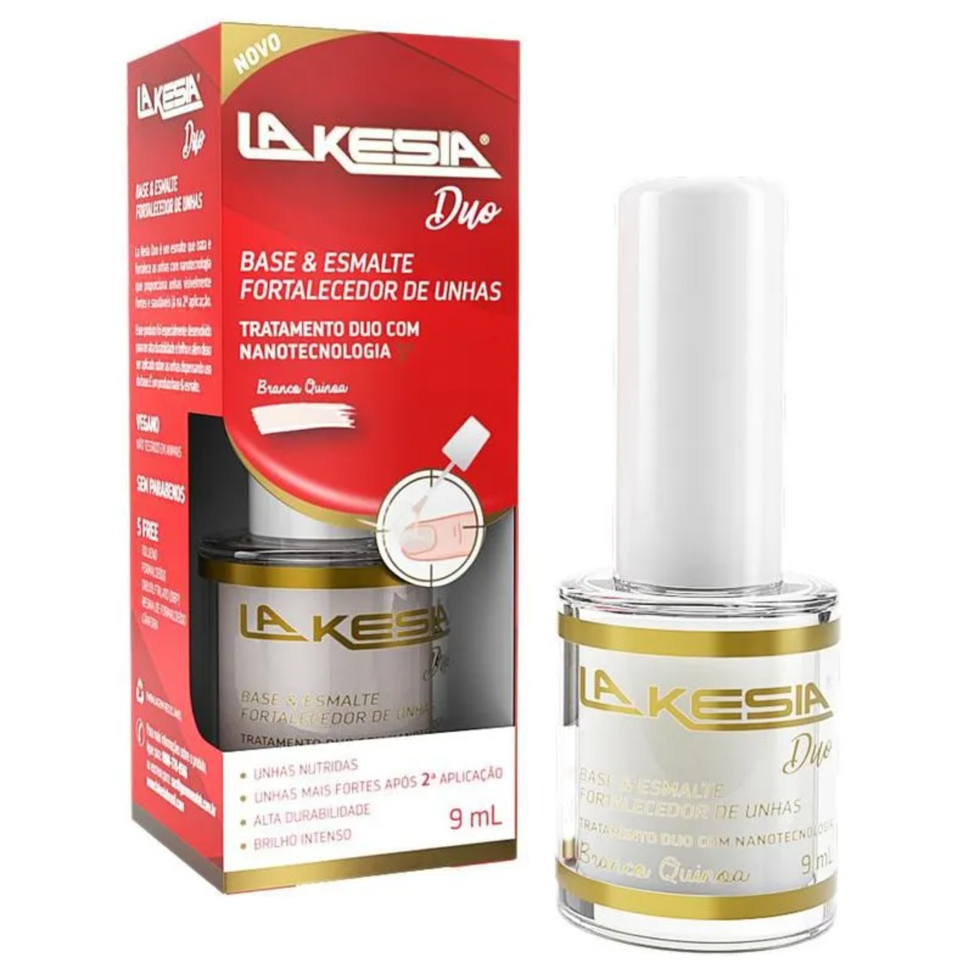 Esmalte LaKesia Branco Quinoa Duo 9ml