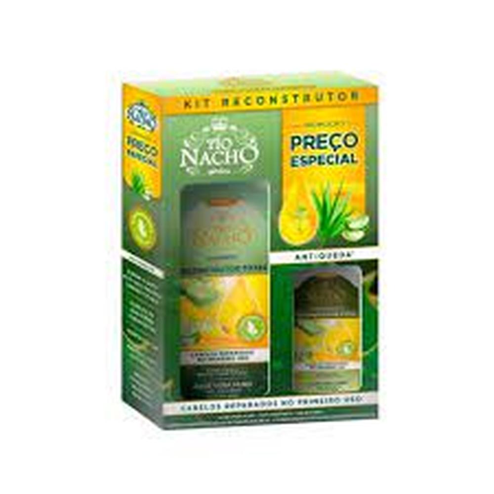 Kit Shampoo + Condicionador Tio Nacho 415/200ml Reconstrutor Total