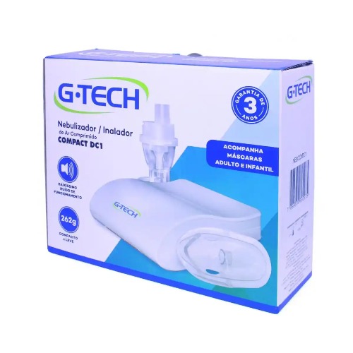 Inalador E Nebulizador G-Tech Compacto