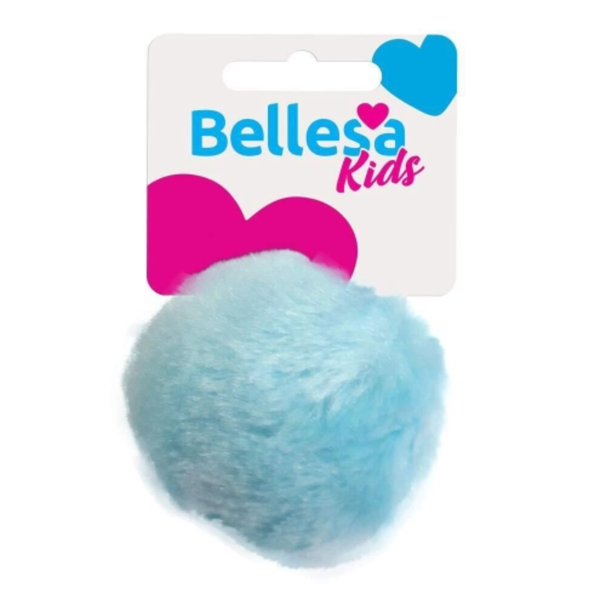 Elástico Cabelo Bellesa Kids Pom Pom Grande