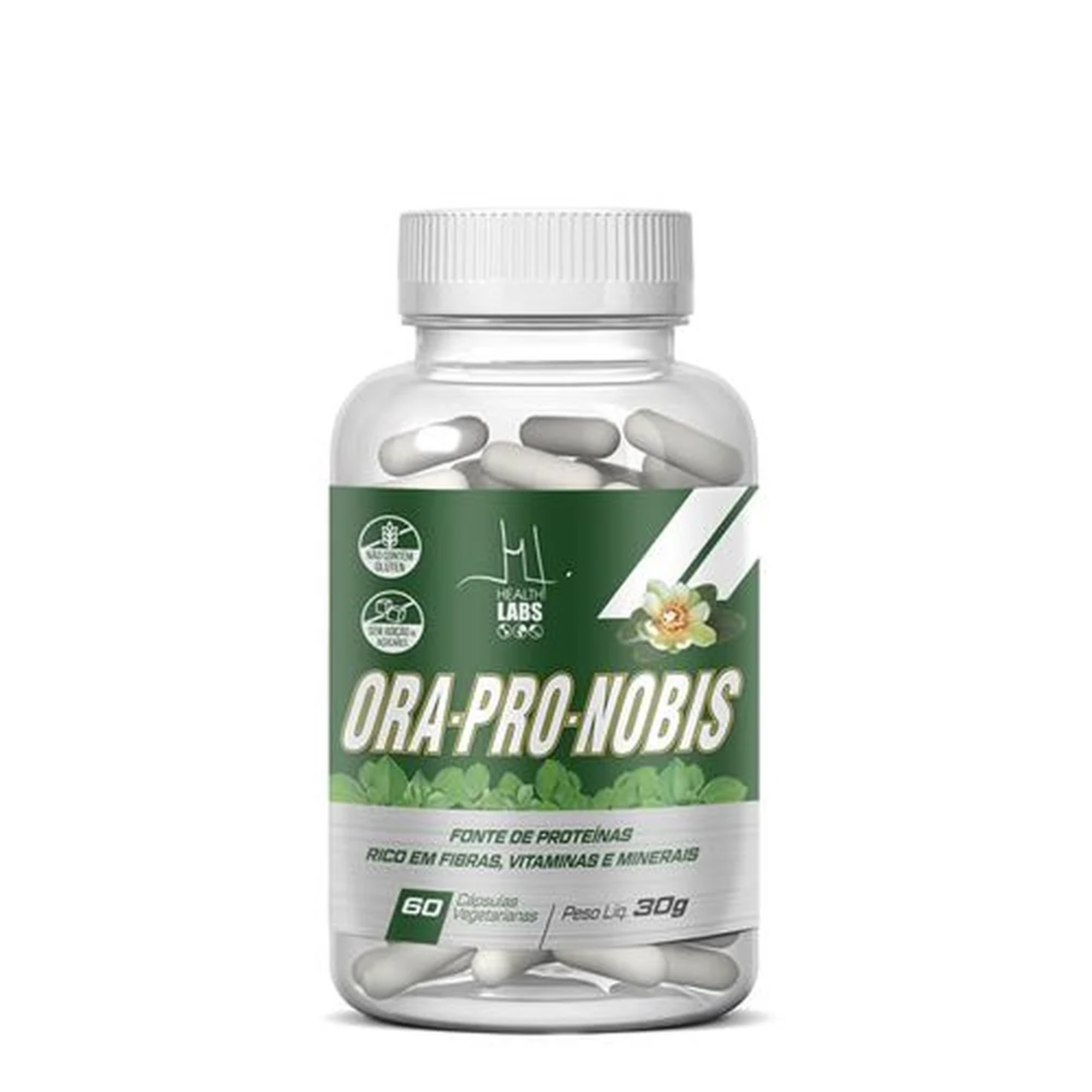 Ora-Pro-Nobis com 60 Cápsulas Health Labs