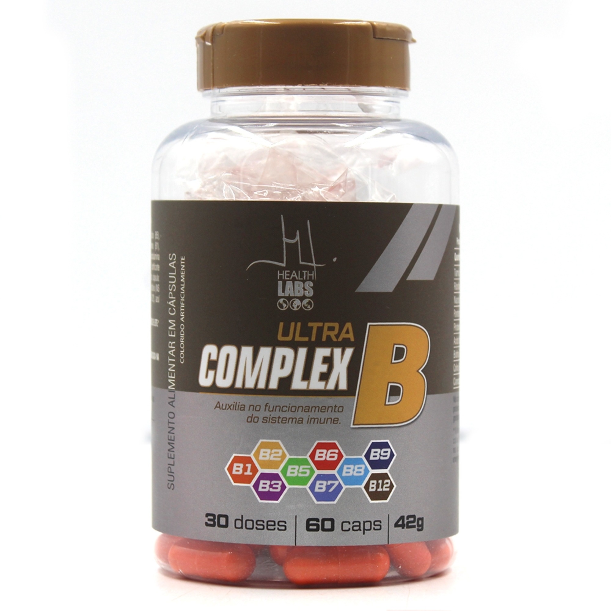 Ultra Complex B com 60 Cápsulas Health Labs