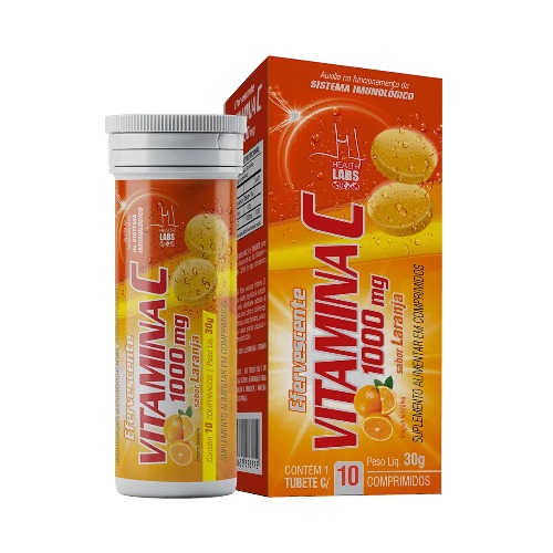 Vitamina C 10Cp Health Labs