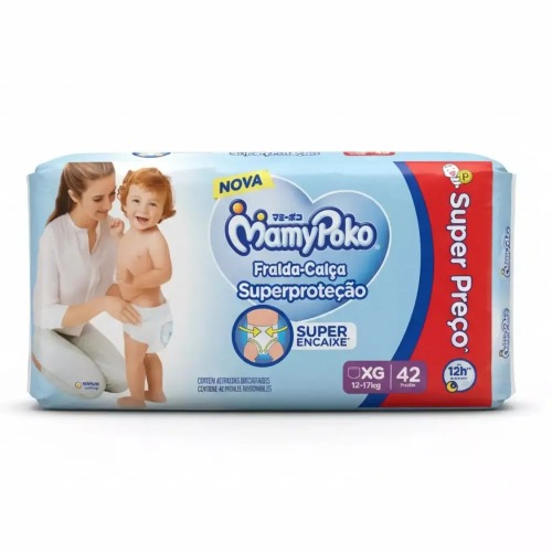 Fralda Calca Mamypoko Superprotecao Hiper Xg 42 Unidades