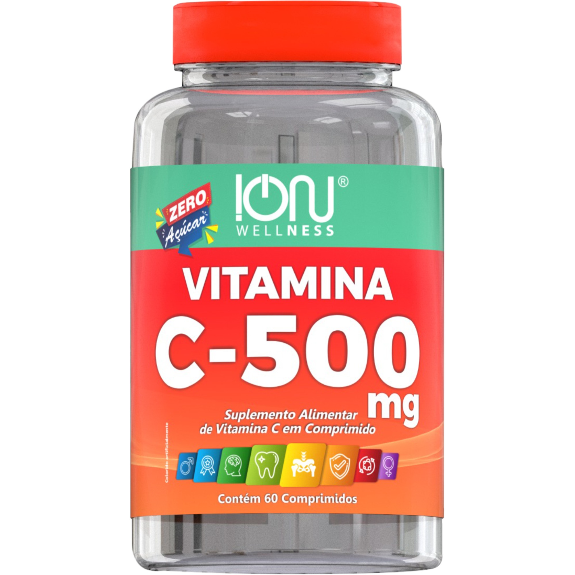 Ion Vitamina C-500mg 60 Cápsulas